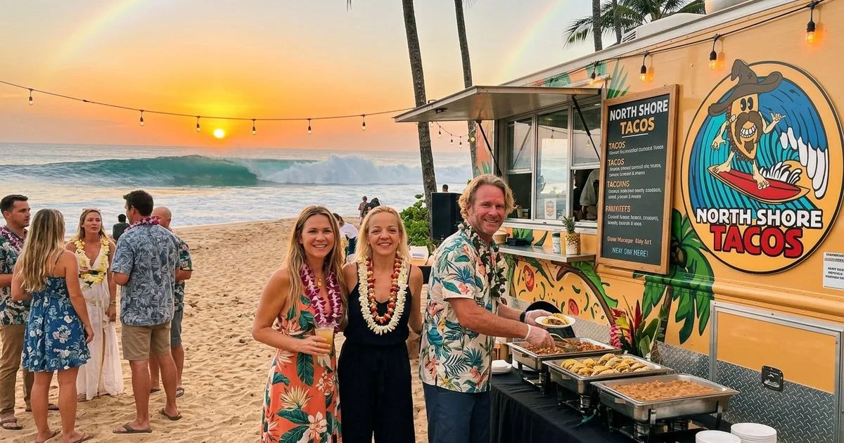 Your Guide to Beach Wedding Catering on Oahu's North Shore